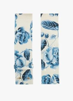 Tara Jarmon LAUREN - Ceinture En Coton Imprimé | Bleu