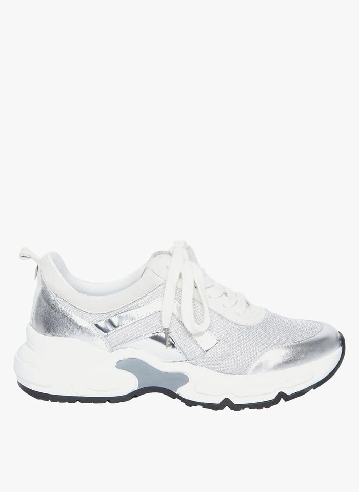 Tara Jarmon ROSEMARY - Baskets Basses En Cuir | Argent 1 Tara Jarmon ROSEMARY - Baskets Basses En Cuir | Argent