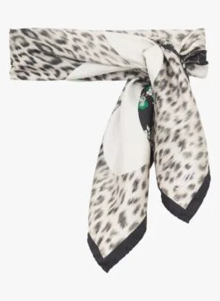 Tara Jarmon EDWINA - Carré De Soie à Imprimé Fleuri | Blanc