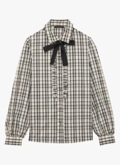 Tara Jarmon CHERI - Chemise Col Classique Droite | Blanc -Place 4045229