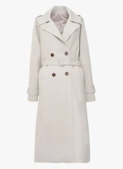 Tara Jarmon IVAN - Trench Col à Revers Légèrement Ample | Beige