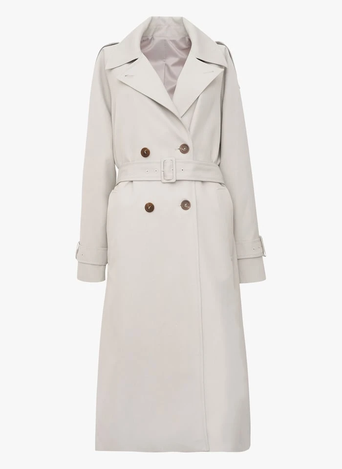 Tara Jarmon IVAN - Trench Col à Revers Légèrement Ample | Beige 1 Tara Jarmon IVAN - Trench Col à Revers Légèrement Ample | Beige