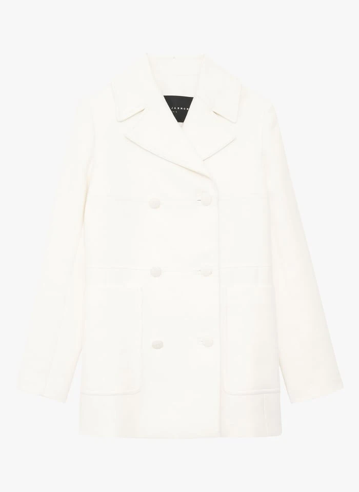 Tara Jarmon MARINELLA - Veste De Tailleur En Coton | Blanc 3 Tara Jarmon MARINELLA - Veste De Tailleur En Coton | Blanc – Image 3