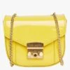 Tara Jarmon MICRO SARAH - Sac Bandoulière En Cuir | Jaune