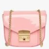 Tara Jarmon MICRO SARAH - Sac Bandoulière En Cuir | Rose