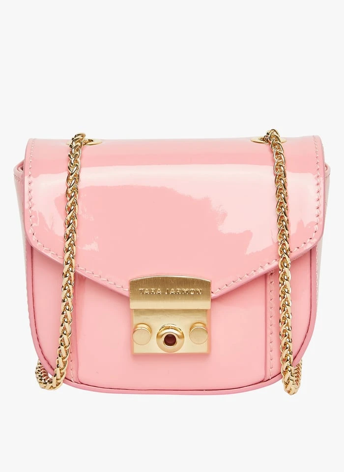 Tara Jarmon MICRO SARAH - Sac Bandoulière En Cuir | Rose 1 Tara Jarmon MICRO SARAH - Sac Bandoulière En Cuir | Rose