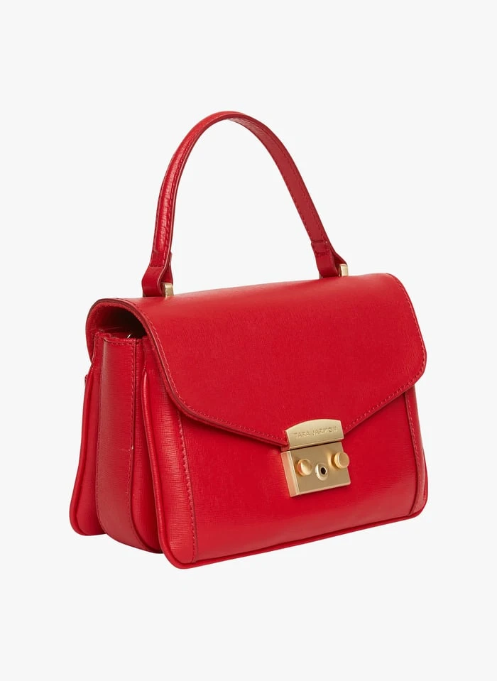 Tara Jarmon SARAH - Sac Bandoulière En Cuir De Vachette | Rouge 2 Tara Jarmon SARAH - Sac Bandoulière En Cuir De Vachette | Rouge – Image 2