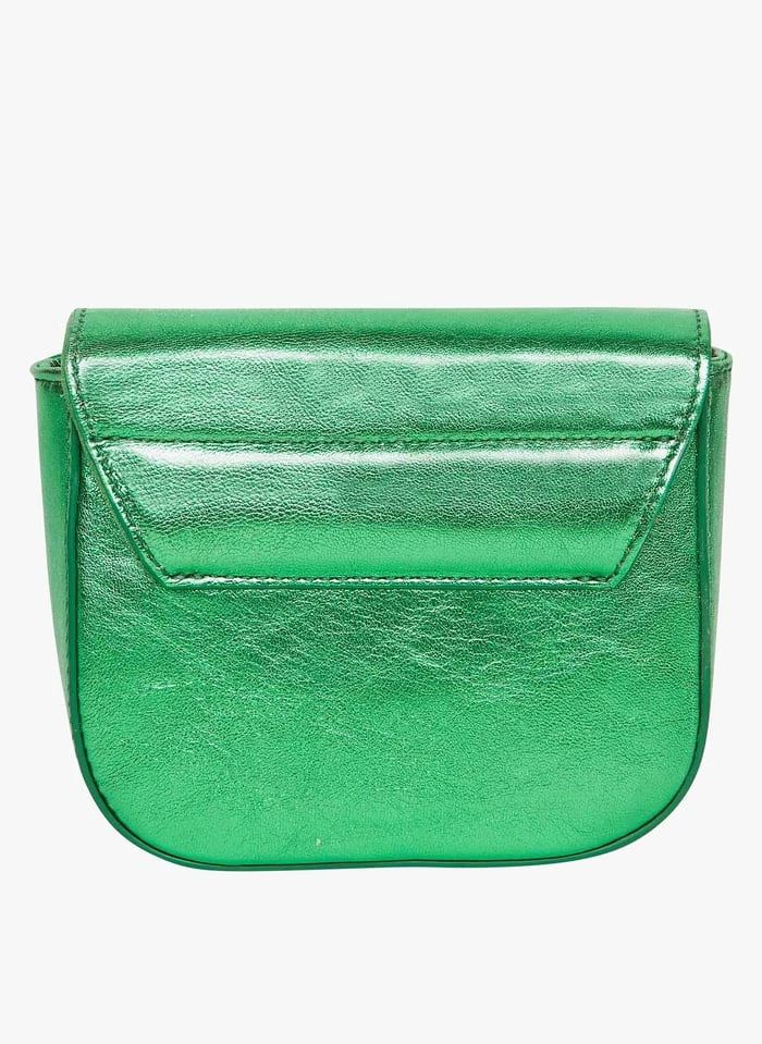 Tara Jarmon SARAH BELT - Sac Banane En Cuir Métallique | Vert 2 Tara Jarmon SARAH BELT - Sac Banane En Cuir Métallique | Vert – Image 2