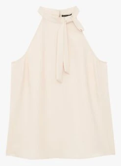 Tara Jarmon TIERRI - Top Col Américain Droit | Blanc