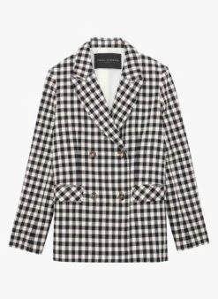 Tara Jarmon VELIA - Veste De Blazer Vichy | Gris 6 Tara Jarmon VELIA - Veste De Blazer Vichy | Gris -Place 4045697