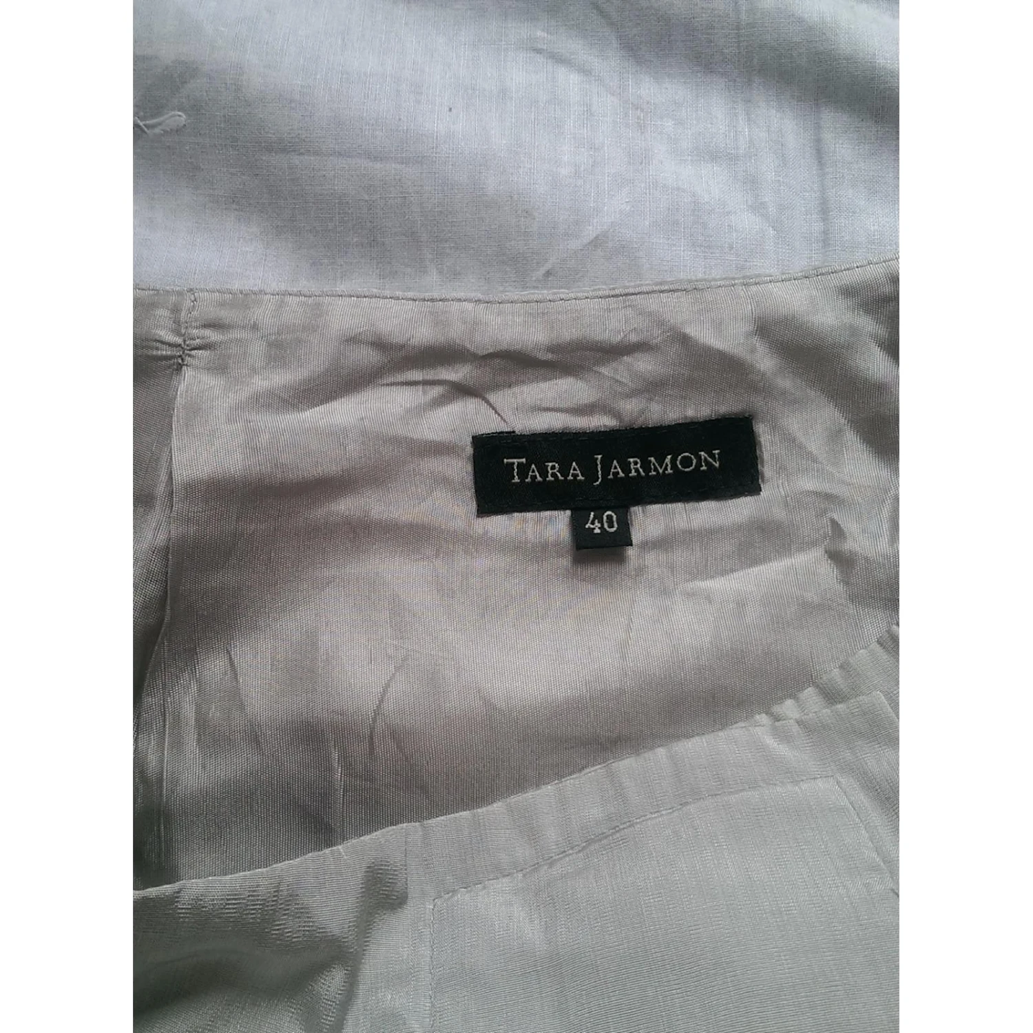 Tara Jarmon Jupe Gris 6 Tara Jarmon Jupe Gris – Image 6