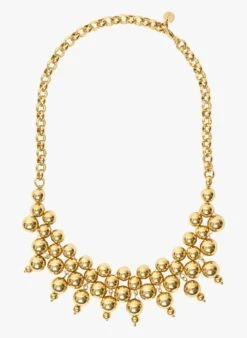Tara Jarmon BETTY - Collier à Perles En Laiton | Doré
