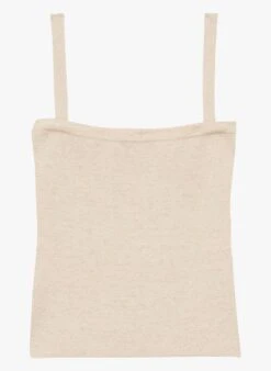 Tara Jarmon PENSEE - Top Moulant à Encolure Droite | Doré