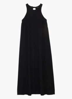 Tara Jarmon ROXANNE - Robe Longue Col Rond | Noir -Place 4103331
