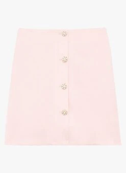 Tara Jarmon JAVANA - Jupe Courte Taille Haute | Rose 6 Tara Jarmon JAVANA - Jupe Courte Taille Haute | Rose -Place 4132331