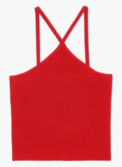 Tara Jarmon POSITANO - Débardeur Court à Rayures | Rouge