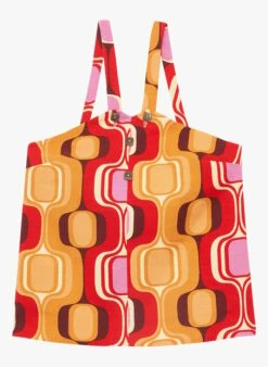 Tara Jarmon TINALA - Top Court Imprimé En Coton Texturé | Rouge 6 Tara Jarmon TINALA - Top Court Imprimé En Coton Texturé | Rouge -Place 4132381