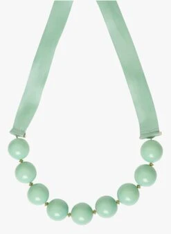 Tara Jarmon BELLA - Collier à Grosses Perles | Vert