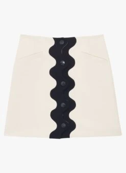 Tara Jarmon JOEL - Jupe Courte | Blanc