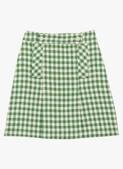 Tara Jarmon JIMMY - Jupe Trapèze Courte | Kaki