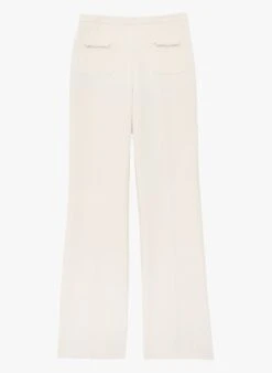 Tara Jarmon PERLITA - Pantalon Large En Toile Double | Blanc 6 Tara Jarmon PERLITA - Pantalon Large En Toile Double | Blanc -Place 4188891