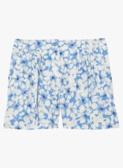 Tara Jarmon SELENA - Short Large En Coton | Bleu 6 Tara Jarmon SELENA - Short Large En Coton | Bleu -Place 4188921