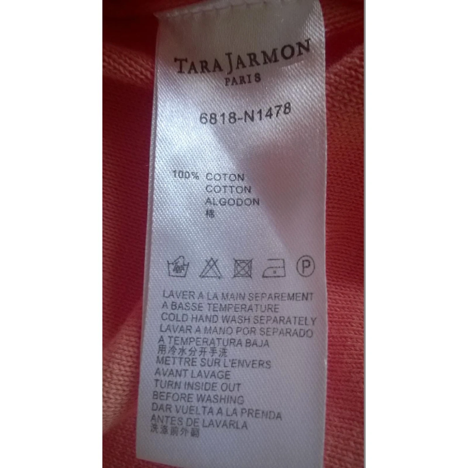 Tara Jarmon Cardigan Rose 10 Tara Jarmon Cardigan Rose – Image 10