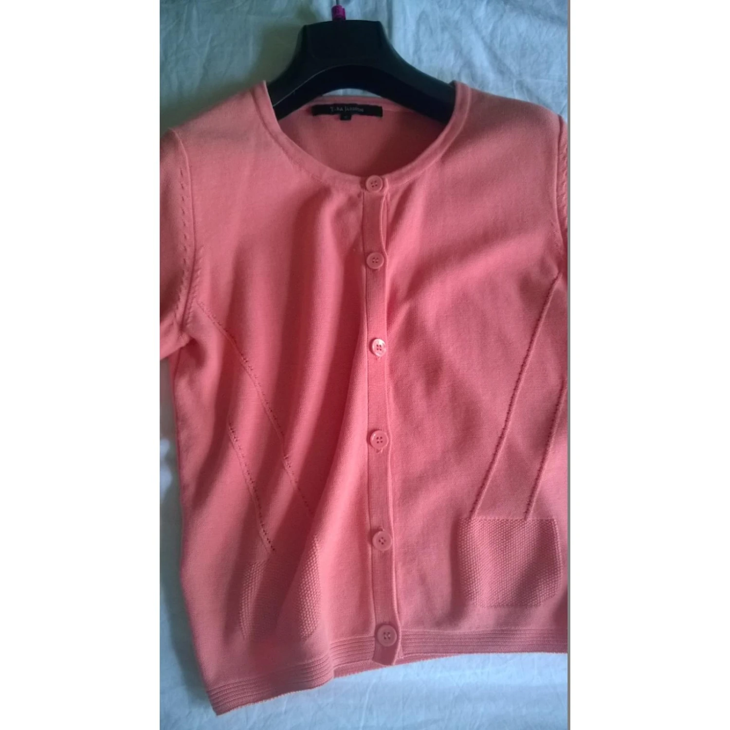 Tara Jarmon Cardigan Rose 5 Tara Jarmon Cardigan Rose – Image 5