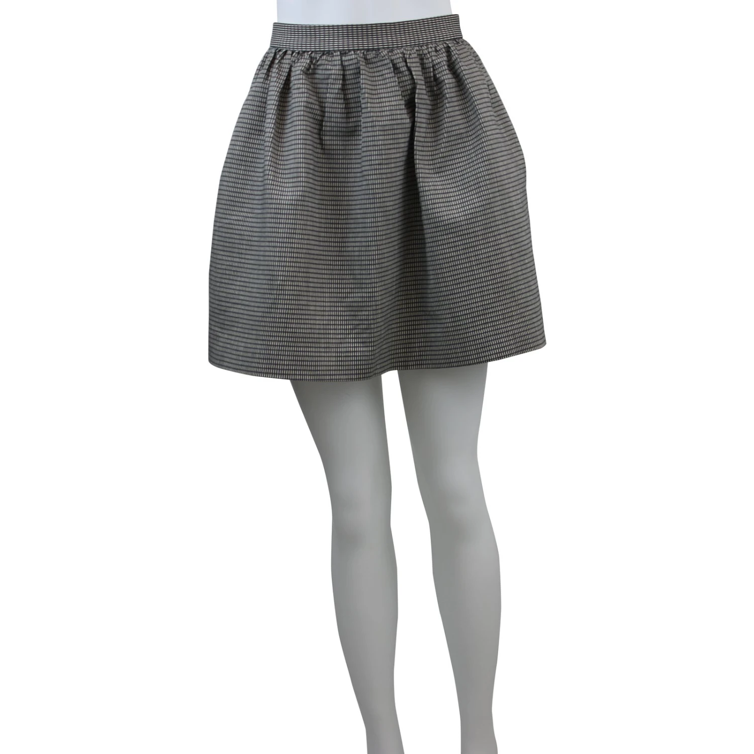 Tara Jarmon Jupe Noir Blanc 2 Tara Jarmon Jupe Noir Blanc – Image 2