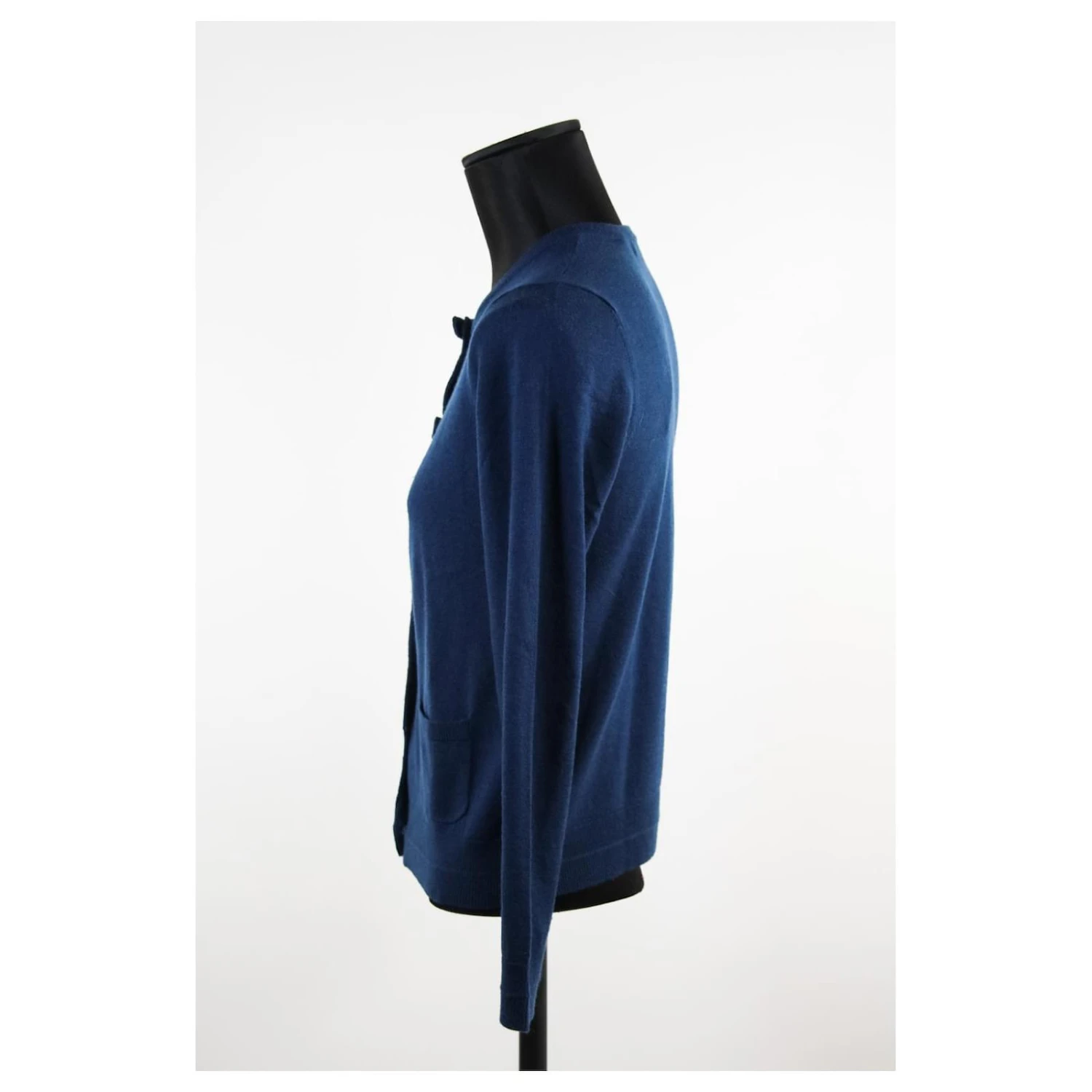 Cardigan Tara Jarmon M Bleu 2 Cardigan Tara Jarmon M Bleu – Image 2