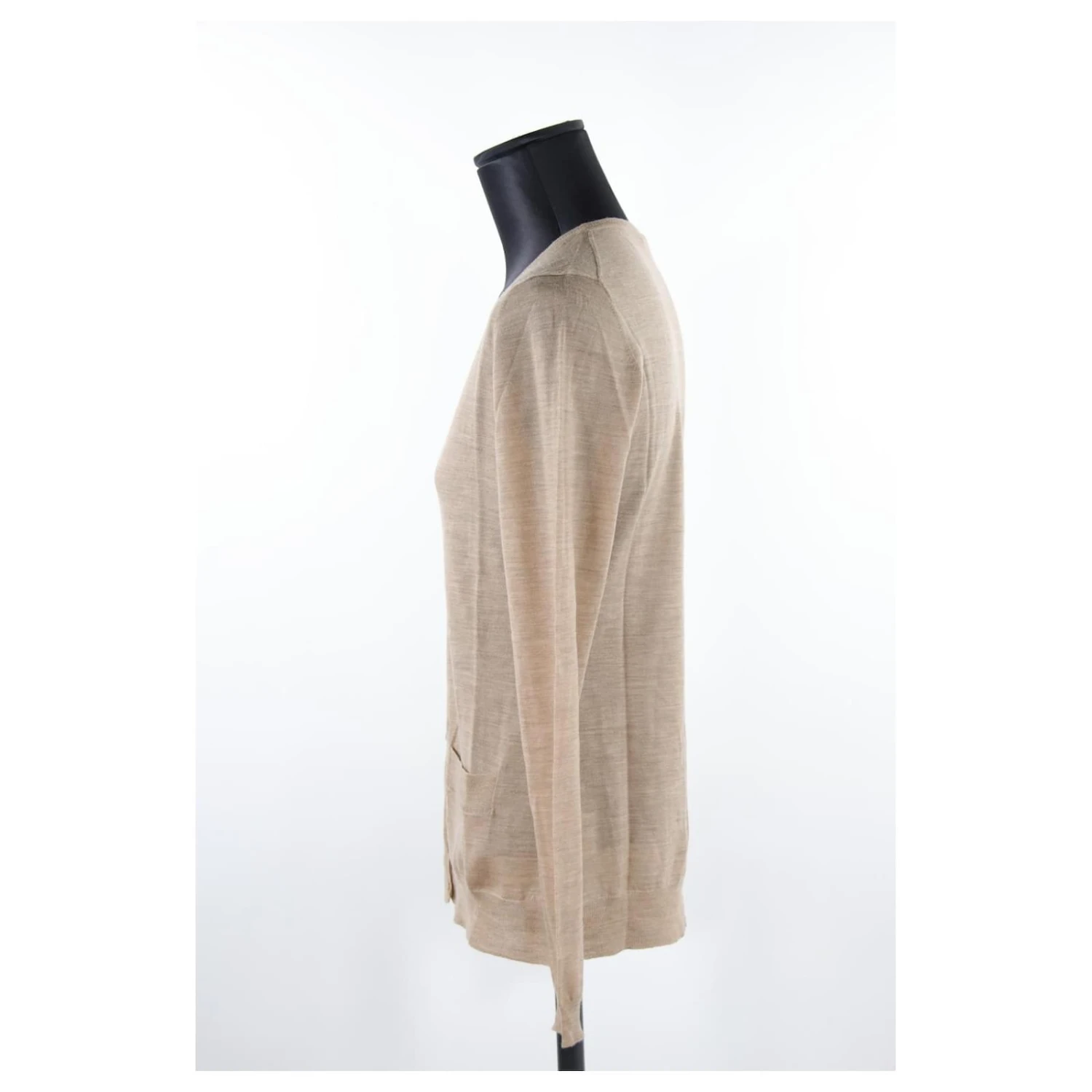 Cardigan Tara Jarmon L Beige 2 Cardigan Tara Jarmon L Beige – Image 2
