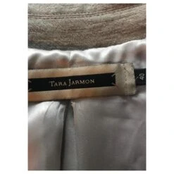 Manteau 100% Laine Tara Jarmon Beige 13 Manteau 100% Laine Tara Jarmon Beige -Place 679720 7