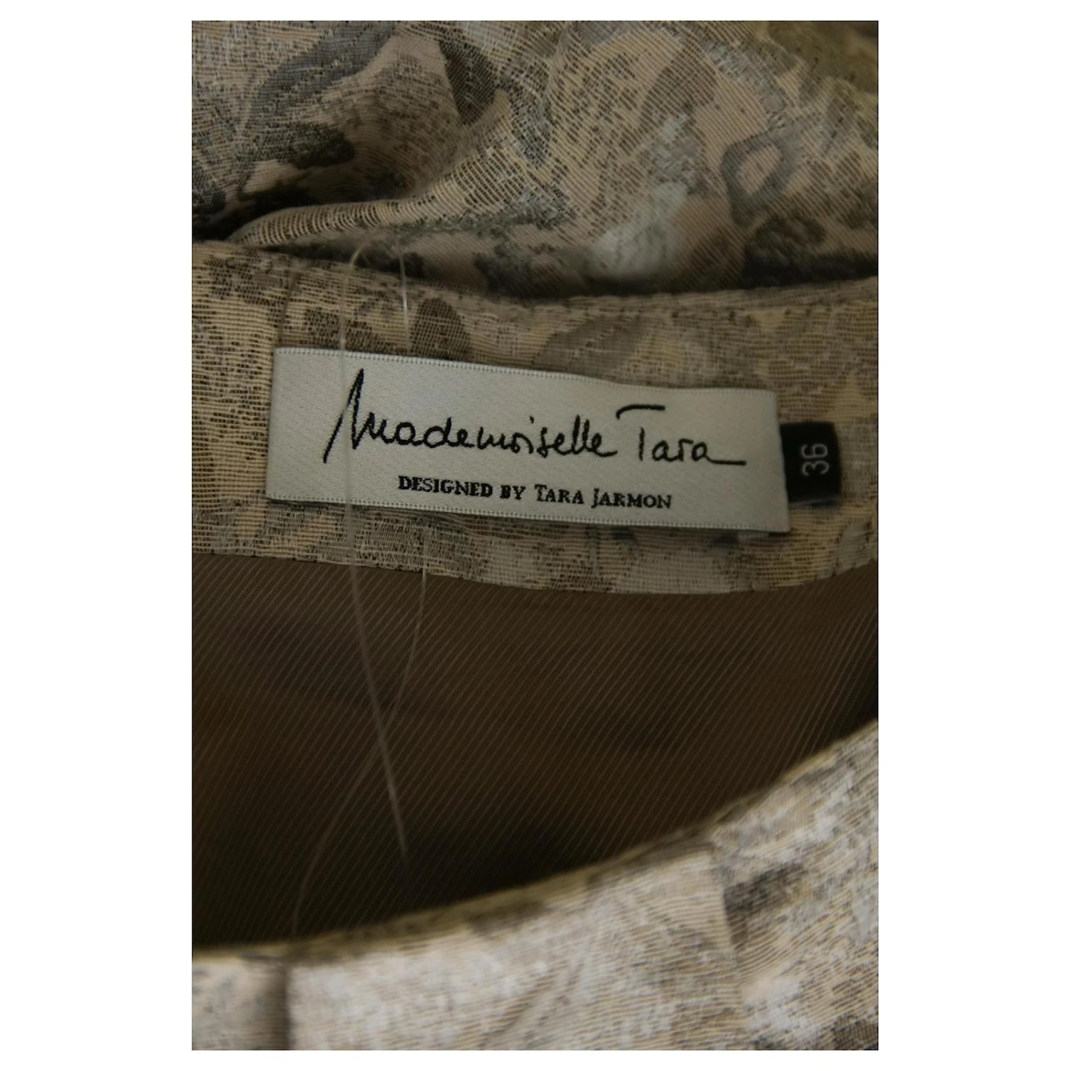 Jupe Tara Jarmon 36 Beige 5 Jupe Tara Jarmon 36 Beige – Image 5