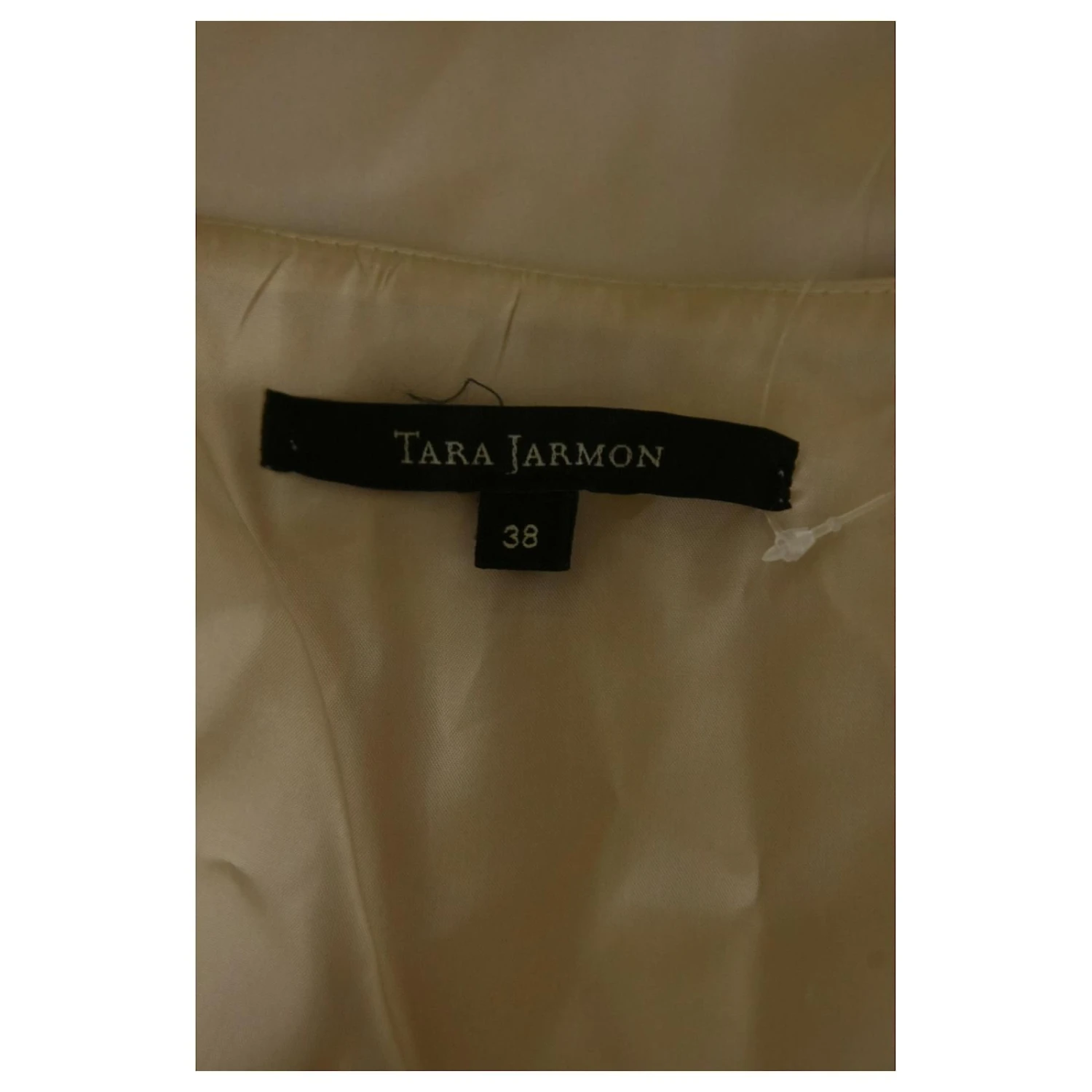 Jupe Tara Jarmon 38 Beige 5 Jupe Tara Jarmon 38 Beige – Image 5