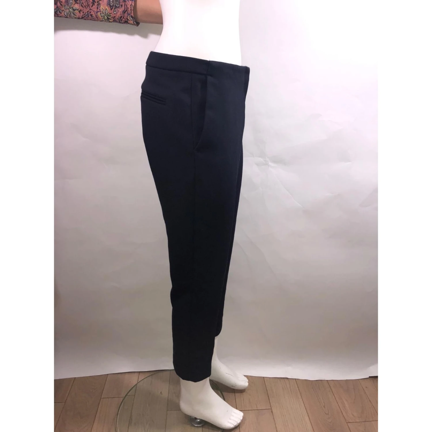 Tara Jarmon Pantalon Tailleur Bleu Marine 2 Tara Jarmon Pantalon Tailleur Bleu Marine – Image 2