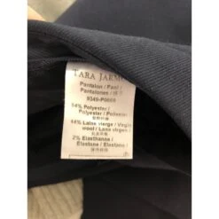 Tara Jarmon Pantalon Tailleur Bleu Marine 9 Tara Jarmon Pantalon Tailleur Bleu Marine -Place 71789 5