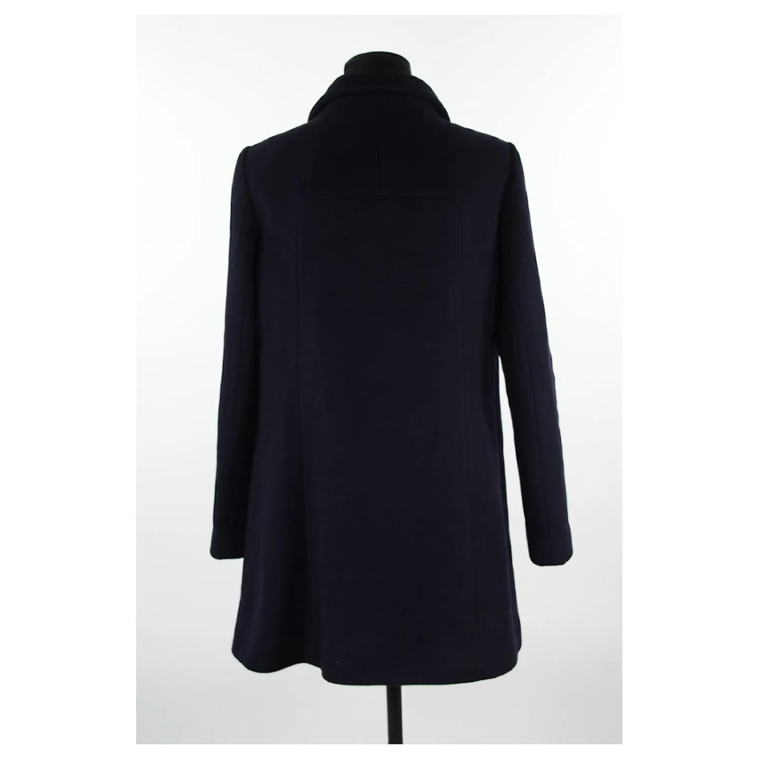 Manteau Tara Jarmon 42 Bleu 3 Manteau Tara Jarmon 42 Bleu – Image 3