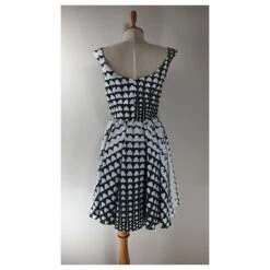 Tara Jarmon Robes Noir Blanc 6 Tara Jarmon Robes Noir Blanc -Place 764475 3