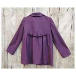Manteau Court Tara Jarmon Taille 38 Violet Foncé 12 Manteau Court Tara Jarmon Taille 38 Violet Foncé -Place 778345 5
