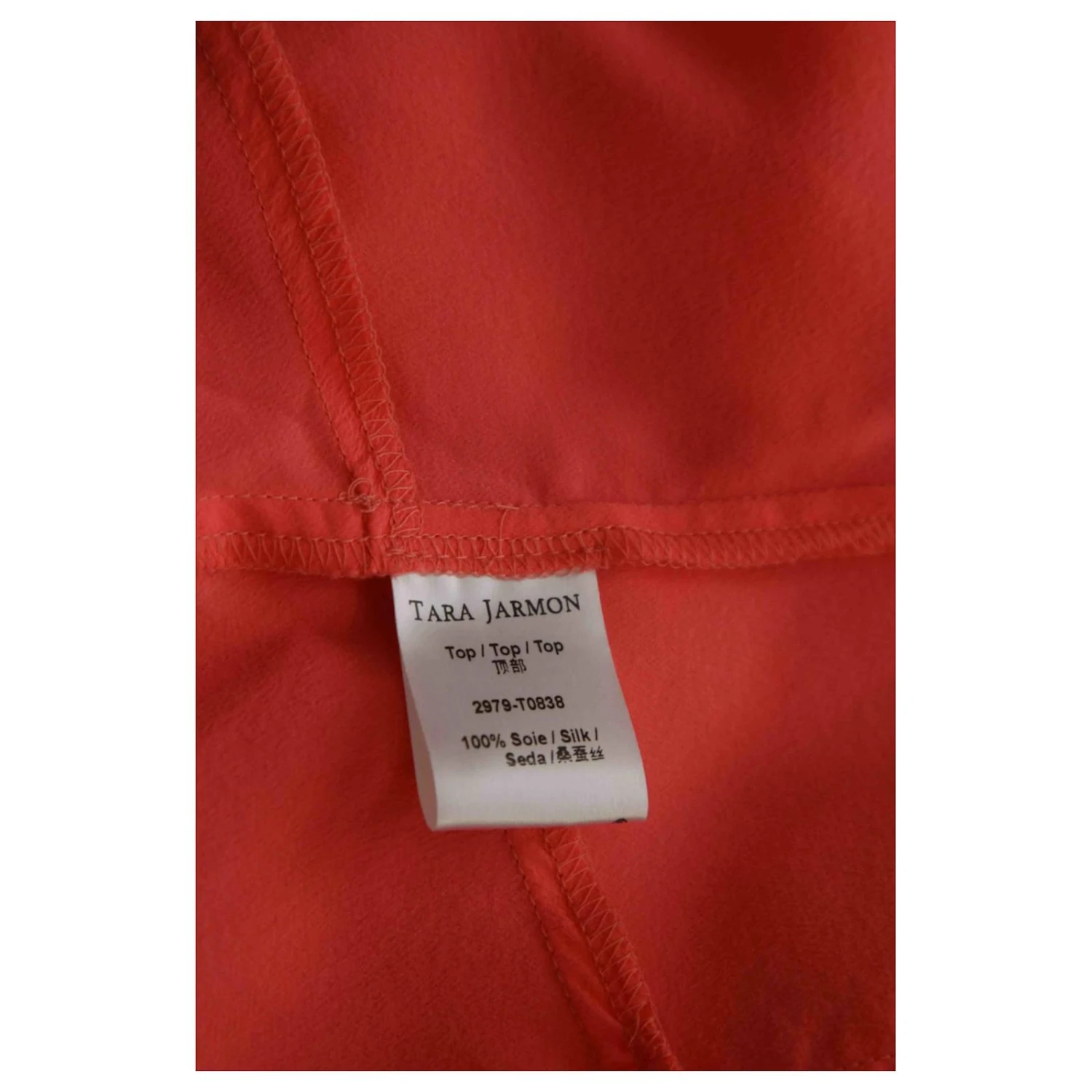 Top Tara Jarmon 36 Rose 6 Top Tara Jarmon 36 Rose – Image 6