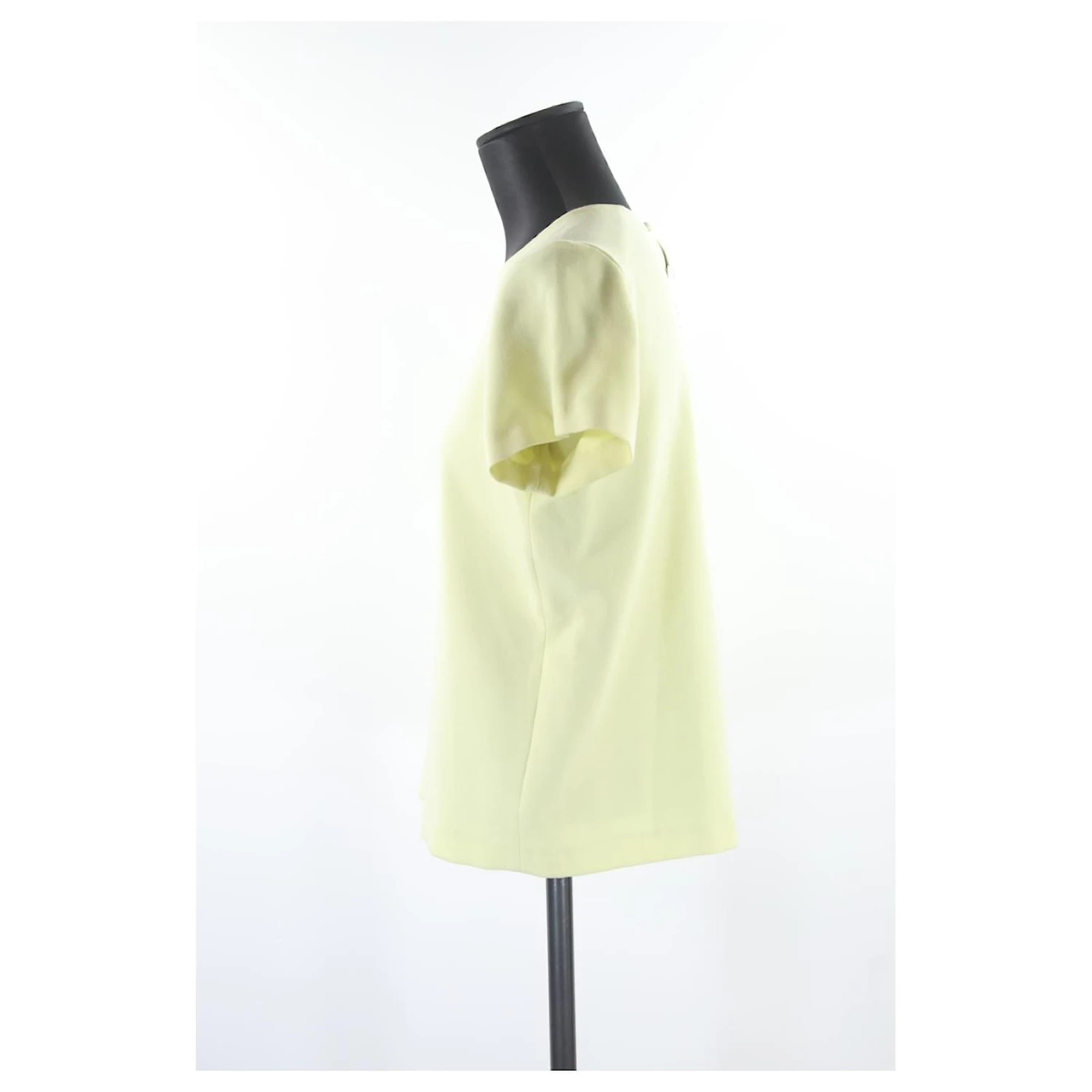 Top Tara Jarmon 36 Jaune 2 Top Tara Jarmon 36 Jaune – Image 2