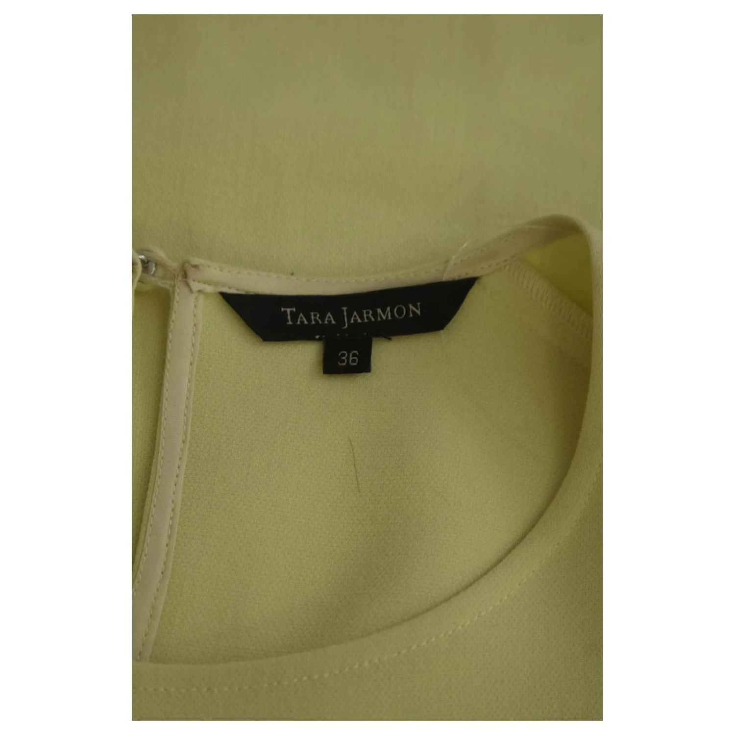 Top Tara Jarmon 36 Jaune 5 Top Tara Jarmon 36 Jaune – Image 5