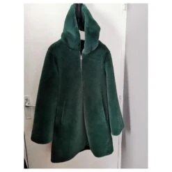 Tara Jarmon Manteaux, Vêtements D'extérieur Vert Vert Foncé Bijouterie Dorée 14 Tara Jarmon Manteaux, Vêtements D'extérieur Vert Vert Foncé Bijouterie Dorée -Place 800812 5