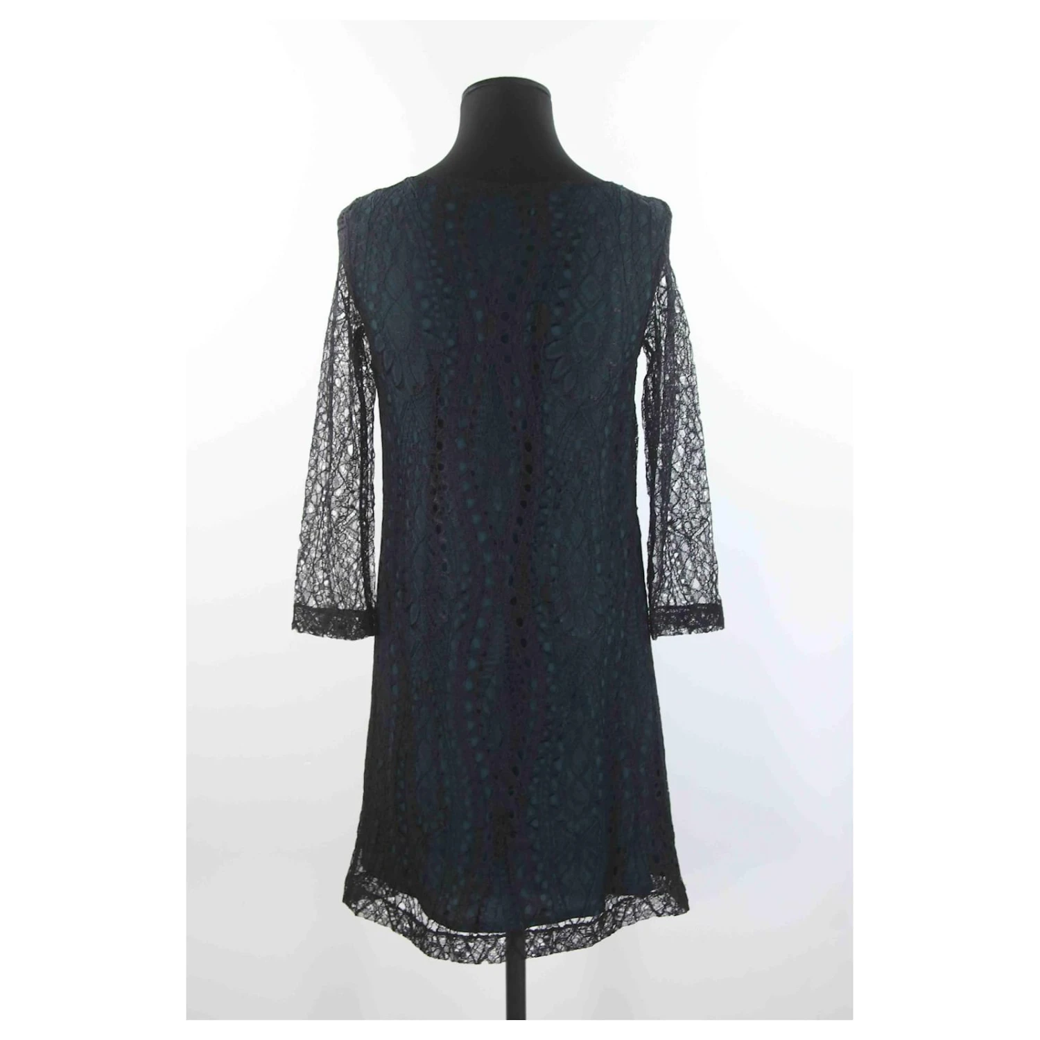 Robe Tara Jarmon 36 Noir 3 Robe Tara Jarmon 36 Noir – Image 3