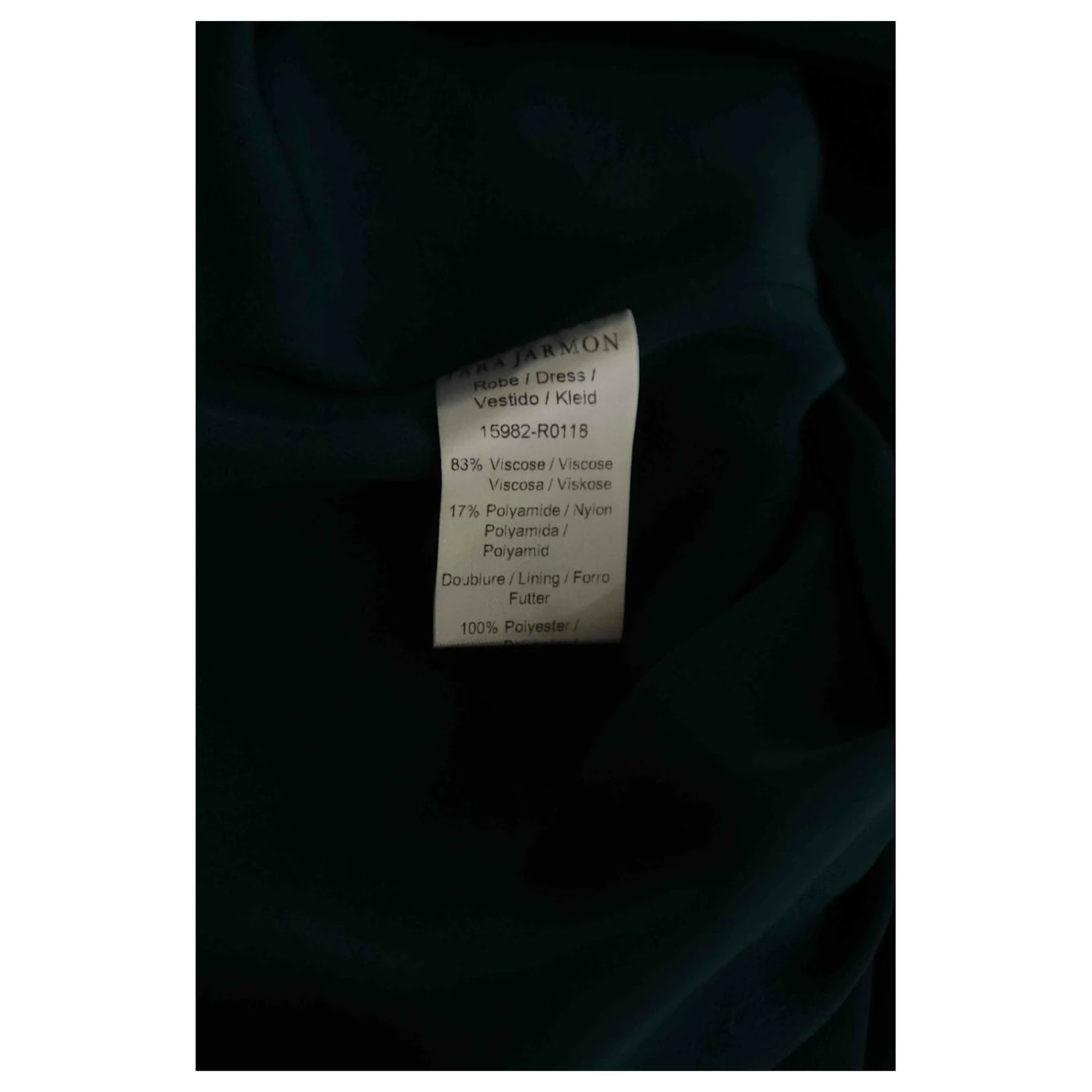 Robe Tara Jarmon 36 Noir 6 Robe Tara Jarmon 36 Noir – Image 6