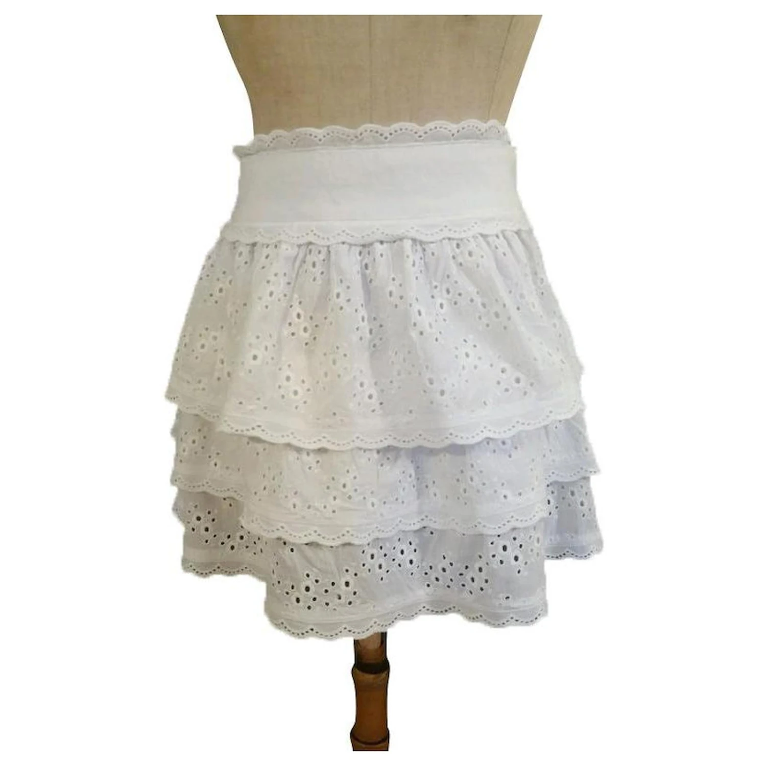 Jupe Tara Jarmon Blanc 1 Jupe Tara Jarmon Blanc