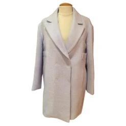 Tara Jarmon Manteaux, Vêtements D'extérieur Bleu Clair