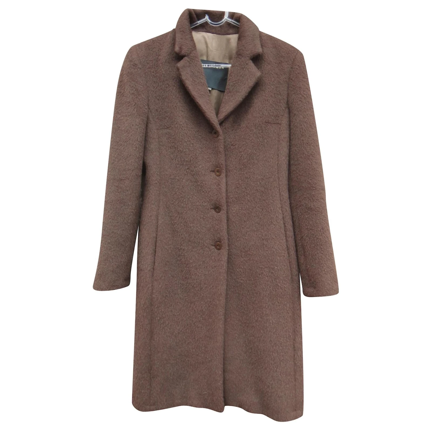 Manteay Tara Jarmon Alpaga & Laine T 38 Marron 1 Manteay Tara Jarmon Alpaga & Laine T 38 Marron