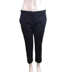 Tara Jarmon Pantalon Tailleur Bleu Marine