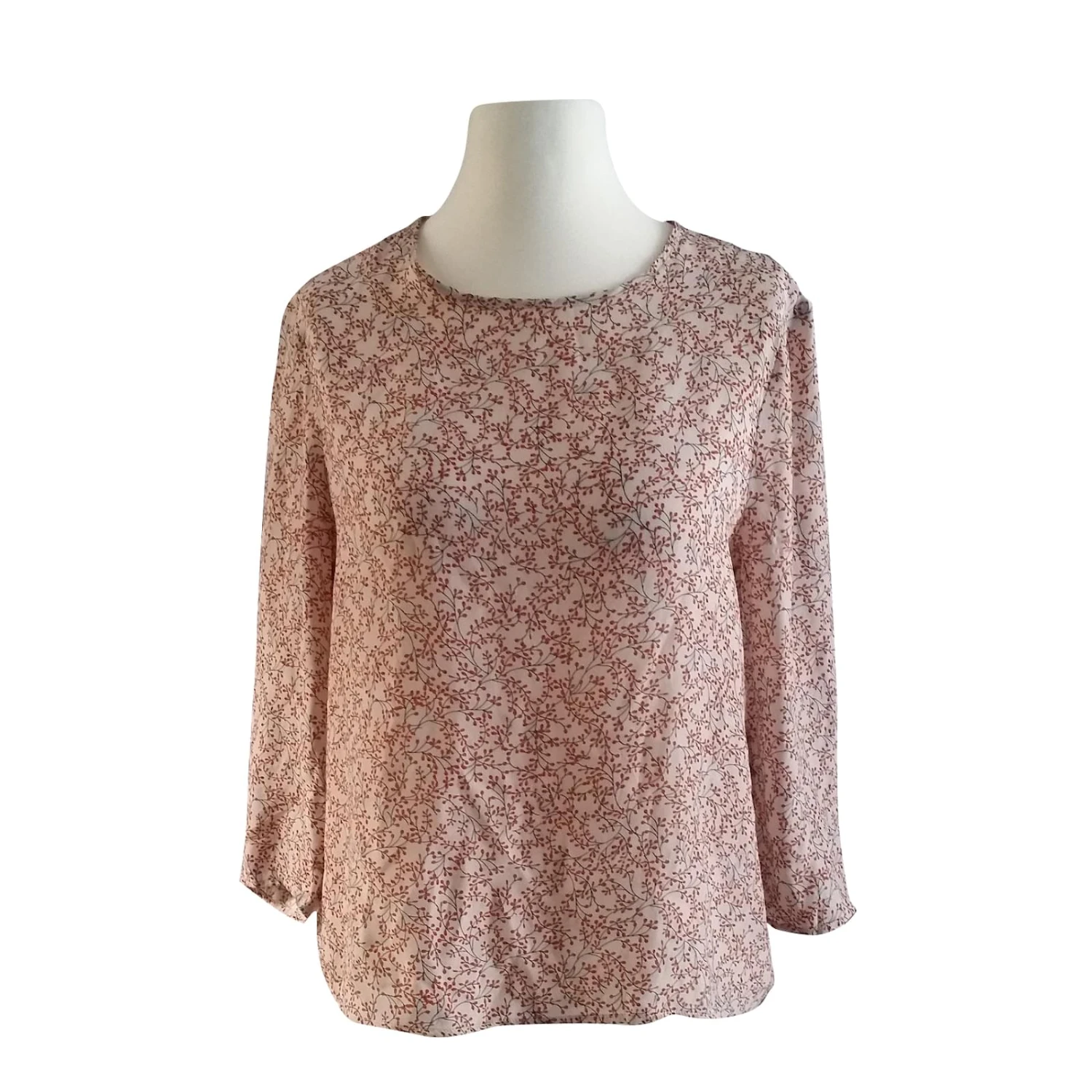 Tara Jarmon Top Rose Orange Crème 1 Tara Jarmon Top Rose Orange Crème